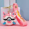 New Pokémon Figures Eevee Cartoon Keychain Cute Elf Ball Doll Male Female couple Backpack Pendant Accessorie Decoration Toy Gift