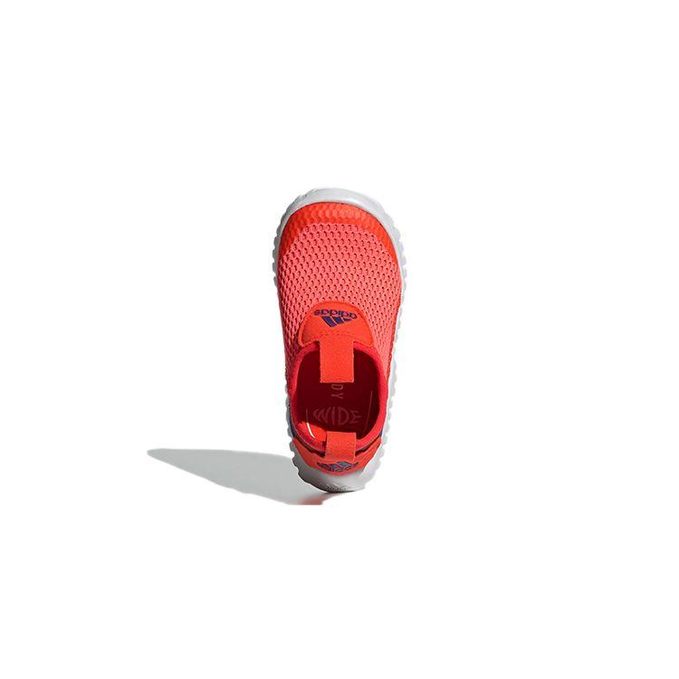 Adidas Rapida Comfortable Slip-On Breathable Low-Top Walking Shoes Baby Shoes Red Blue FZ3947