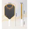 VISPINVO Toray T700 Carbon Pickleball Paddle Thick Honeycomb Core Professional Tournament Racket