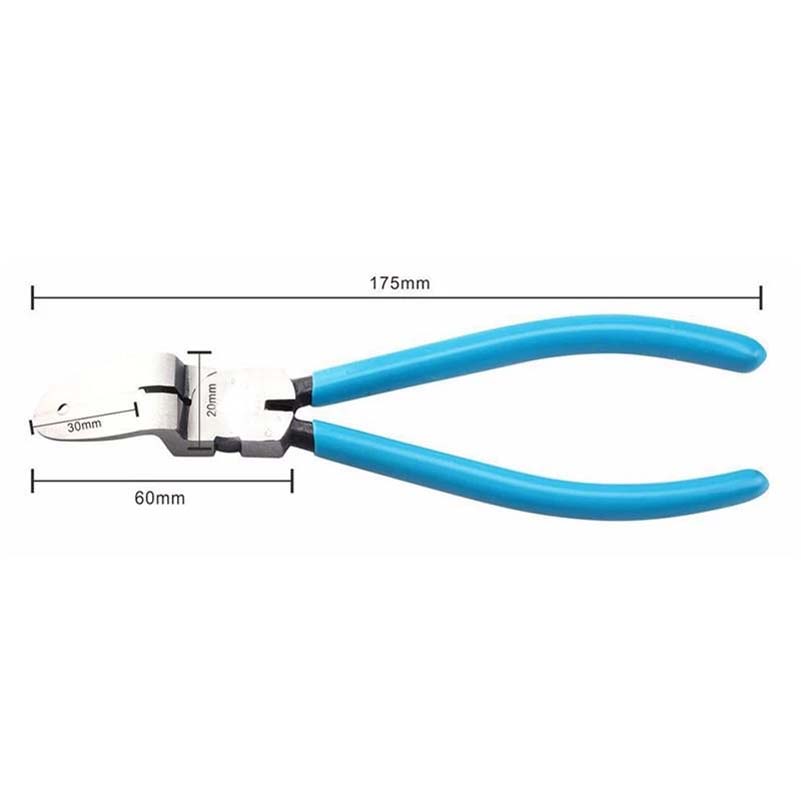 Горячая Распродажа Универсальный 1шт диагональный плоскогубцы для обшивки автомобиля заклепки крепеж для обшивки клипс резак съемник инструмент