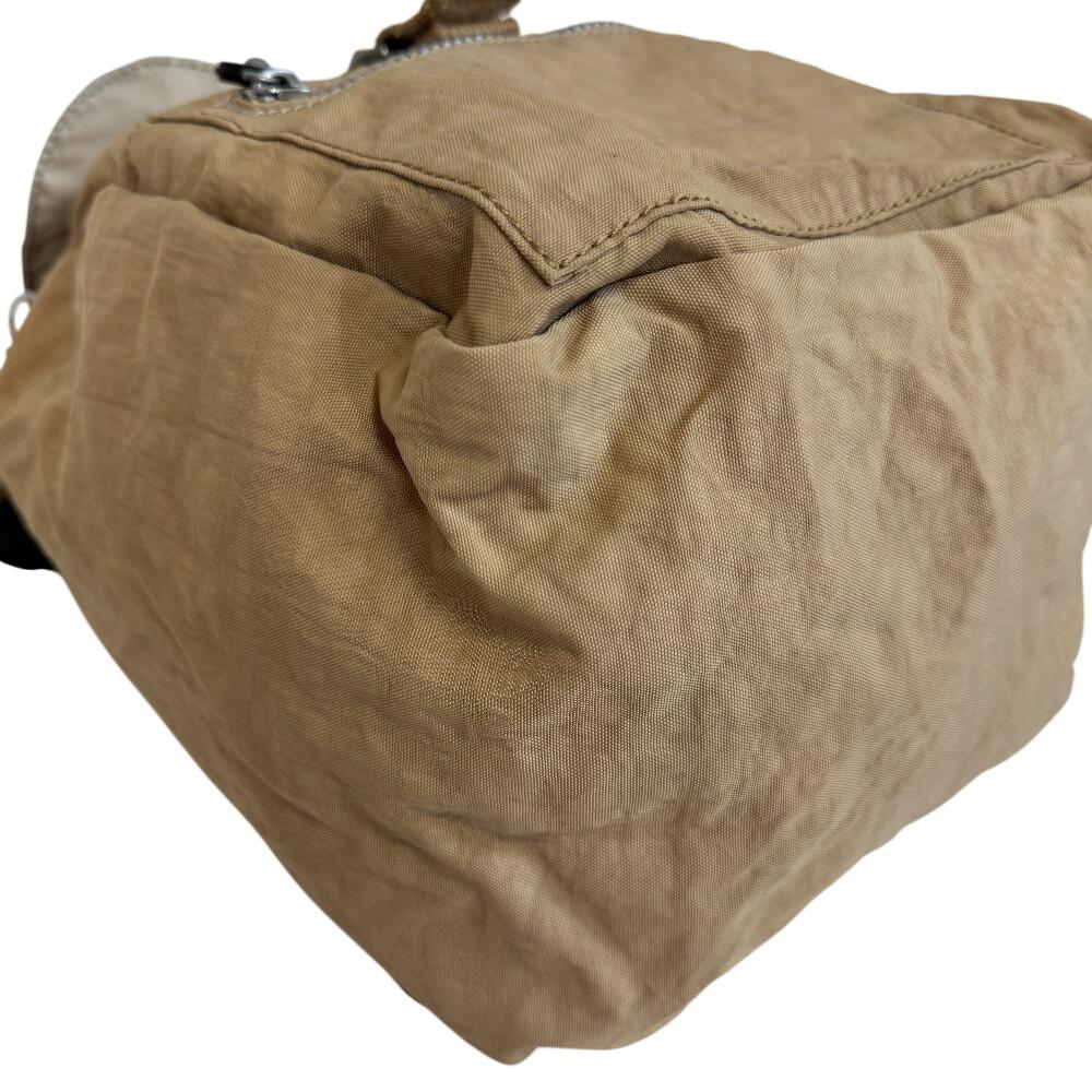 Kipling Kipling Mini Backpack with Charm, Lightweight, Casual, Gorilla Design Nylon Backpack Â· Daypack beige Nylon Used