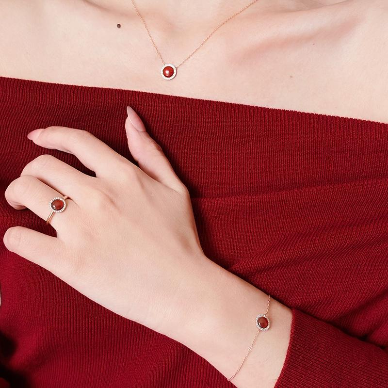Daniel Wellington Hongyun Series Retro Niche Design Light Luxury High-end Synthetic Cubic Zirconia Alloy Ring Women’s Style DW00401249
