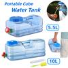 5.5l 10l Outdoor Water Bucket Portable Camping Water Bucket Food Grade Water Container with Tap Big Capacity for Picnic Travel