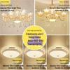 European Zinc Alloy Crystal Chandelier for Living Room, Bedroom, or Restaurant