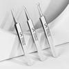 Yousheng Blackhead Removal Tool Stainless Steel Acne Needle Tweezers for Clear Skin Blackhead Remover Tweezers Anti-Slip Handle Acne Extractor Tool