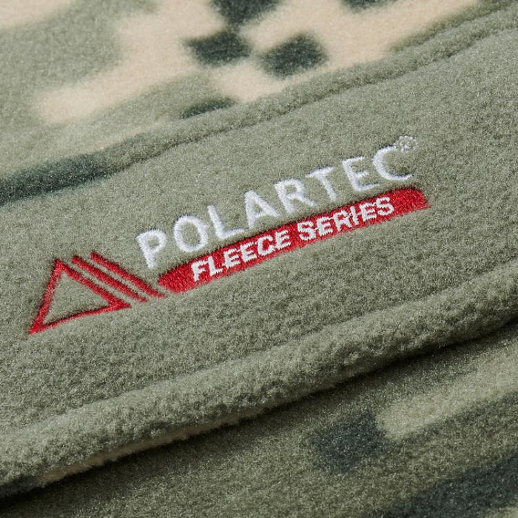 Palace Рубашка оверсайз Polartec Тигровый цифровой камуфляж Унисекс Топы Многоцветный P27SHT040