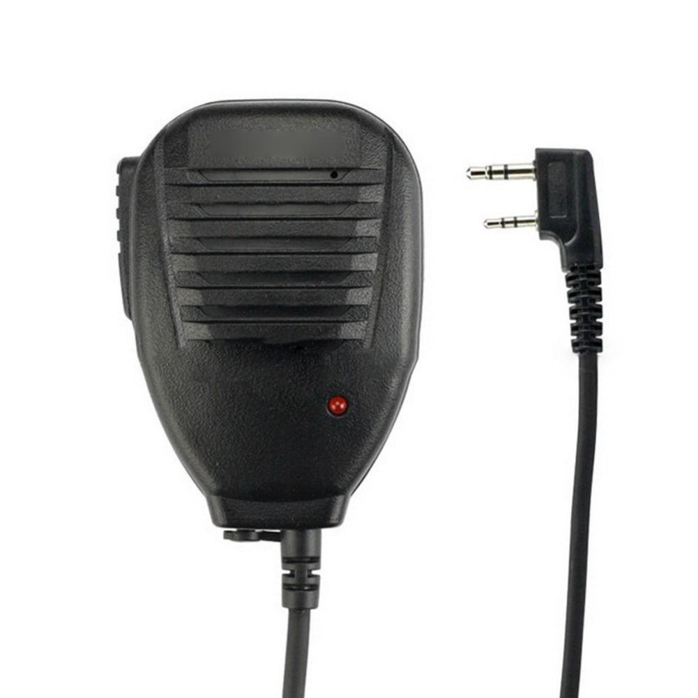 Speaker Mic for Baofeng UV-82 UV-10R UV-16 UV-17 UV-G30 PRO UVK5 Talkie PU Spiral Cable 36mm Speaker 9.7x6.7mm