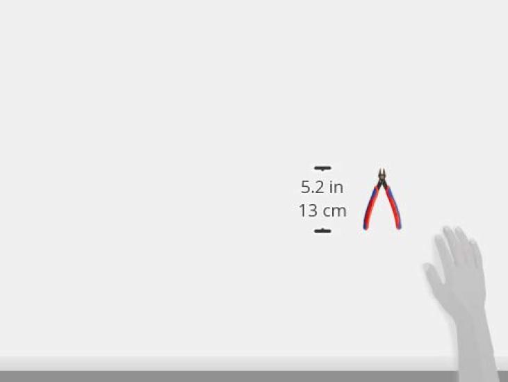 KNIPEX Super 7861125 Nippers, 125mm,