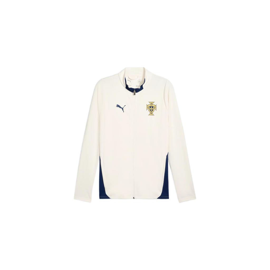 Puma Soft And Comfortable Casual Zip-Up Long Sleeve Jacket Men Jacket Sugar-Almond Persian-Blue 779522-12