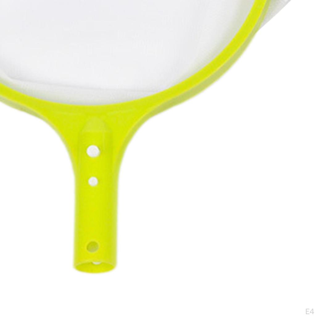 Cleaning Netting Pool Skimmer Net Aluminum Leaf Catcher Rake for Tub Backyard