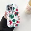 N115 Веселый рождественский дизайн С Новым годом Мягкие чехлы для телефонов Samsung S24 S23 A15 A35 A54 Infinix Hot 40i Plating Frame Camera Protector Back Cover