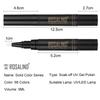 ROSALIND 5ML Stylish Nail Gel Pen Semi Permanent Varnishes Pen For Nail Art Design Base Top Coat Need LED/UV Lamp Cure
