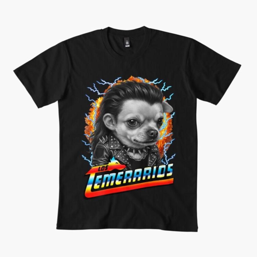 Los Temerarios Собака Смешная Мексиканская Собака Испанский Мем Футболка Для Мужчин Женщин 100% Хлопок Футболки С Коротким Рукавом 0320-4 - Мужская...