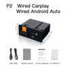 NEW P2 Wired or P3 Wireless For CarPlay Android Auto adapter USB Hub OEM Retrofit Mazda 2 3 6 CX3 CX5 CX8 CX9 MX5 TK78669U0C Kit