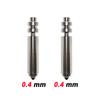 Upgraded Bimetallic Nozzles For Anycubic Kobra X Combo Quick Swap Hotend Nozzle Hardened Steel 0.2/0.4/0.6/0.8mm Kobra X Nozzle