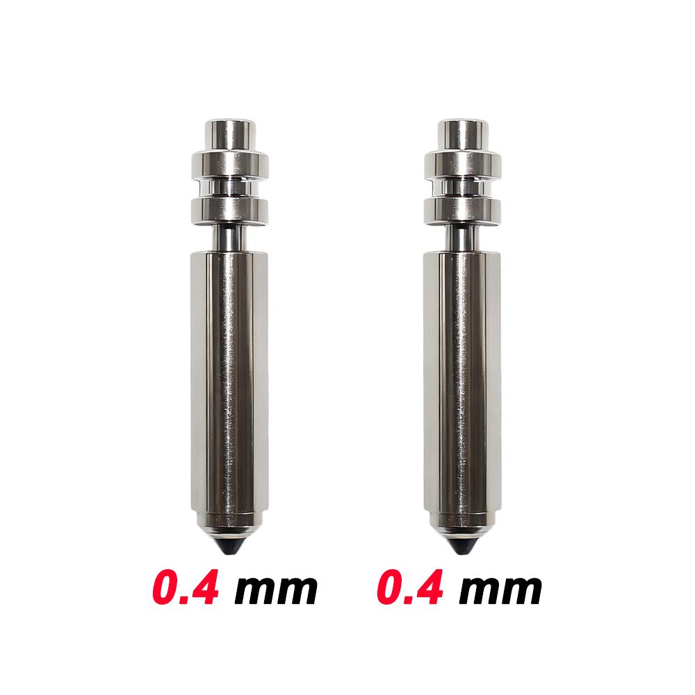 Upgraded Bimetallic Nozzles For Anycubic Kobra X Combo Quick Swap Hotend Nozzle Hardened Steel 0.2/0.4/0.6/0.8mm Kobra X Nozzle