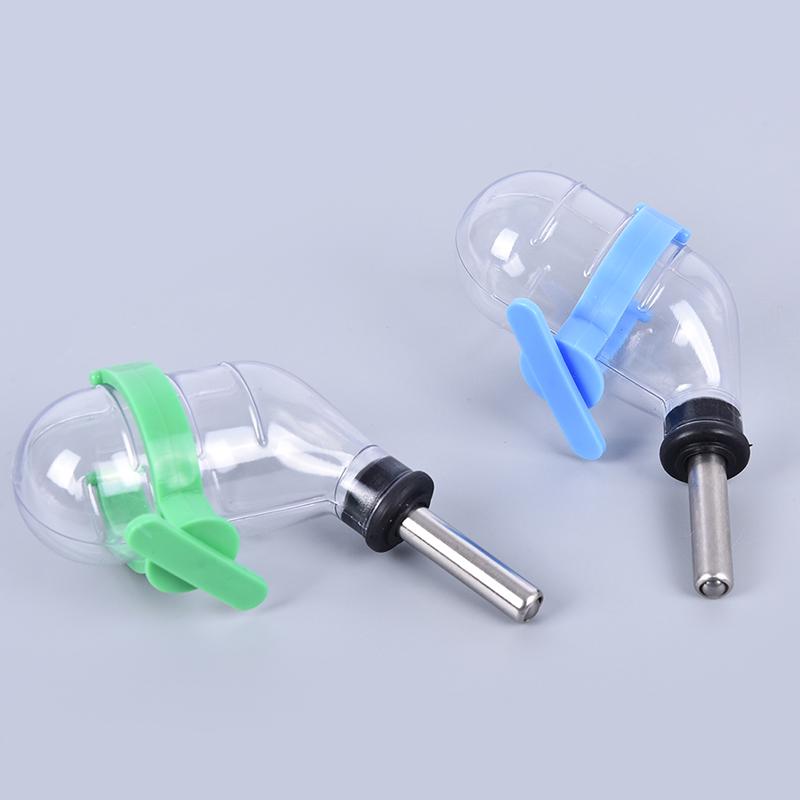 Pet Drinking Fountains Stainless Steel Automatic Water Bowl For Dogs Rabbit Hamster Dispenser