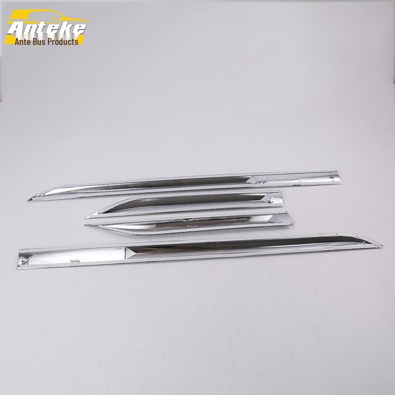 Edge Door Trim: Electroplated Anti-Scratch Strips for 15 Models