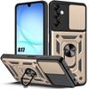 Protective Case - BOOLING - for Samsung Galaxy A17 4G/5G - Shockproof - Rotating Ring - Camera Protection