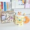 Send Girls Birthday Gifts High-value Creative Cartoon Butter Bear Ceramic Mugs Office Gift Box