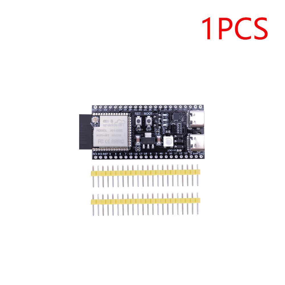 Двухпортовая Type-C плата разработки ESP32-S3 2,4 ГГц Wi-Fi модуль для Arduino ESP IDF ESP32-S3-WROOM-1 N8R2 N16R8 44 контакта 8 МБ PSRAM ESP32 S3