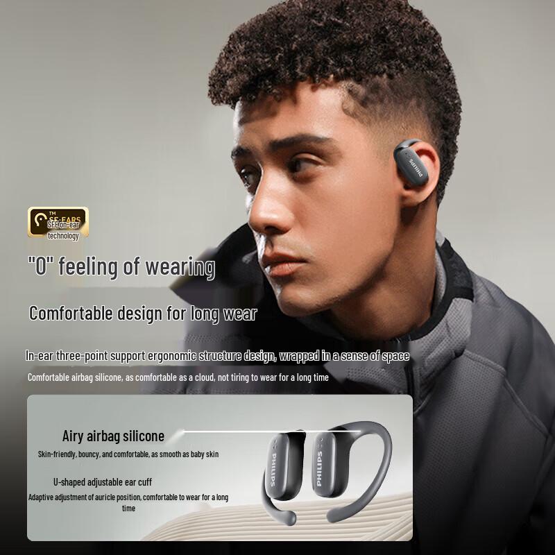 Philips TAT3708 Open-Ear Sports Bluetooth Headset