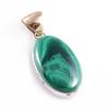 Натуральный малахит, стерлинговое серебро 925 пробы, подарочный двухцветный кулон 1,7 дюйма U4I96