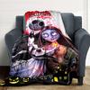 Happy Halloween Night Blanket Soft Throw Blanket For Home Bedroom Bed Sofa Travel Office Solid Christmas Blanket