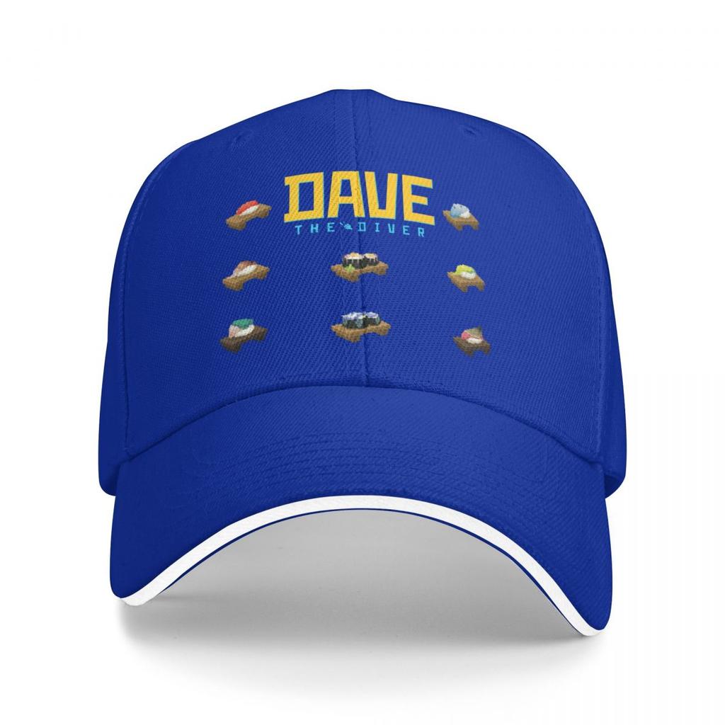 Baseball Caps Dave The Diver Game Awesome Casquette Female Male Casual Summer Caps