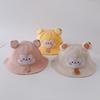 Cute Cartoon Tie Fisherman Hat For Baby Boys Girls Sun Protection Spring Summer