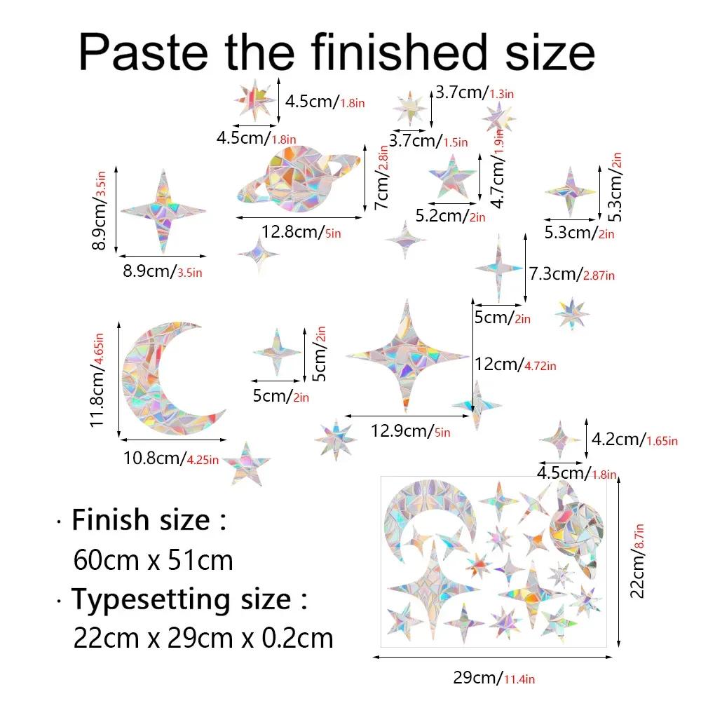 ПВХ кошка бабочка призрак призма стекло радуга ловец солнца наклейки на окна настенные наклейки для дома спальня украшения самоклеящаяся наклейка