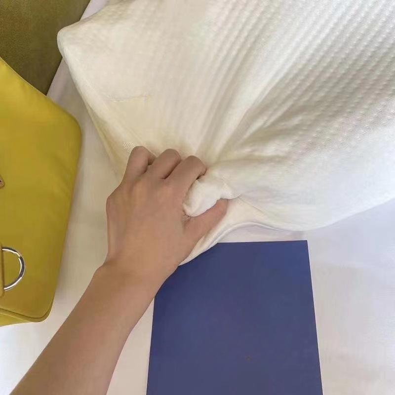 Семейная подушка с эффектом памяти, удобная подушка из натурального латекса для путешествий, используется для облегчения боли в шее, подушка для сна