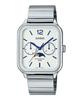 Watch White Silver Classic Men's - MTP-M305D-7AVDF Dial, Band, Silver,