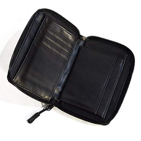 Ben Davis Круглый кошелек на молнии, Кошелек-книжка, BDW-9313_MBK, M-Черный