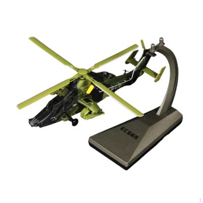 1:72 EC665 Модель вертолета, модель истребителя с основанием для кафе, бара,