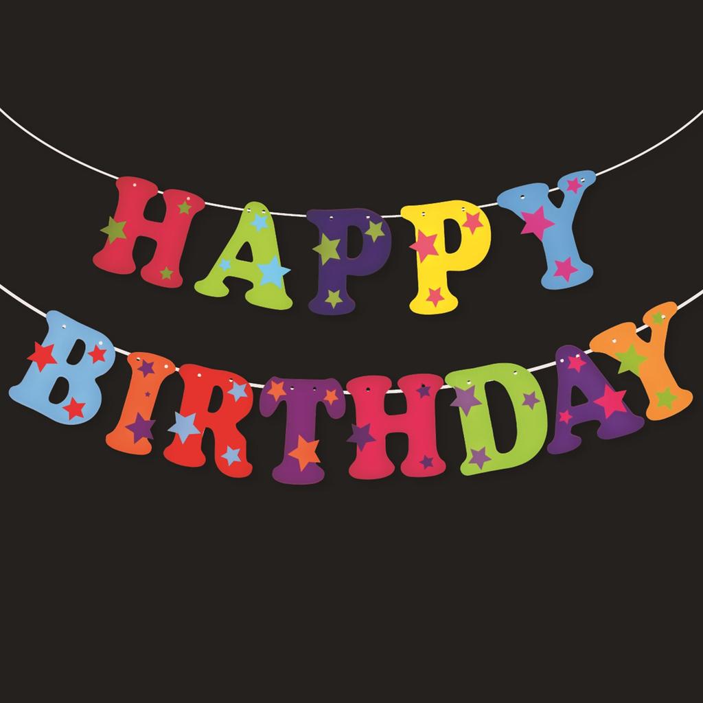 Баннер для украшения детской тематической вечеринки по случаю дня рождения Звезда Цветок Украшение для фона стены на вечеринке по случаю дня рождения