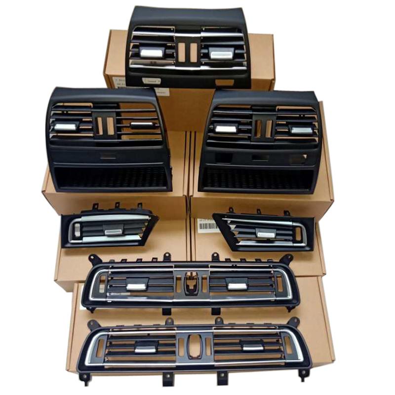 LHD передний левый центральный правый задний кондиционер вентиляционная решетка с хромом для BMW 7 серии F02 F01 730 735 745 750