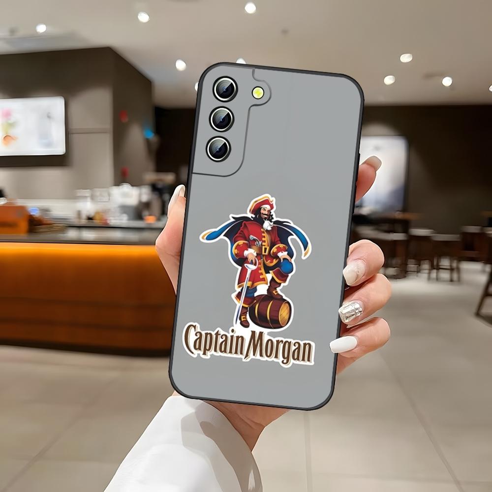 Роскошный чехол для телефона Captain Morgan с ромом C_ Для S25 Samsung S26 S24 Ultra S22 S23 S20 Fe S21 Plus A54 A34 A16 A53 Задняя крышка