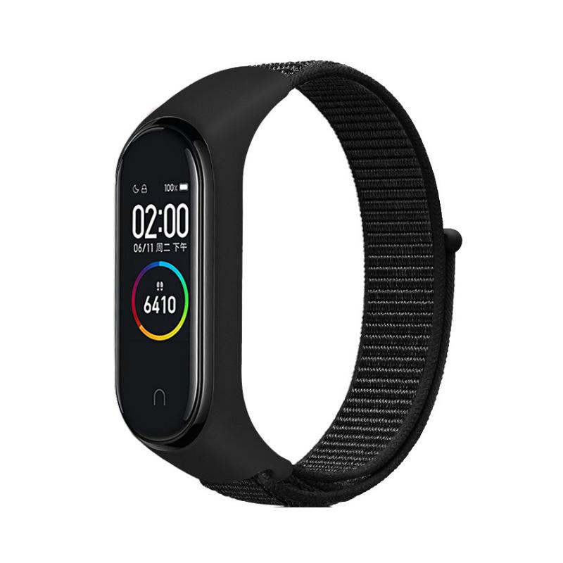 Нейлоновая петля для Xiaomi Mi Band 9 8 7 4 3 5 6 умных часов браслет спортивный Correa дышащий сменный браслет на Miband 6 8 ремешок