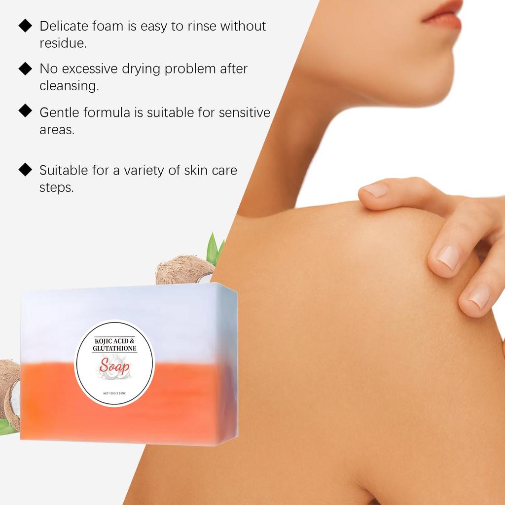 Мягкое очищающее мыло: Глубоко очищает, увлажняет, подходит для лица, тела и ежедневного использования в домашних условиях, рекомендуется как предпочтительный выбор для ежедневного использования
