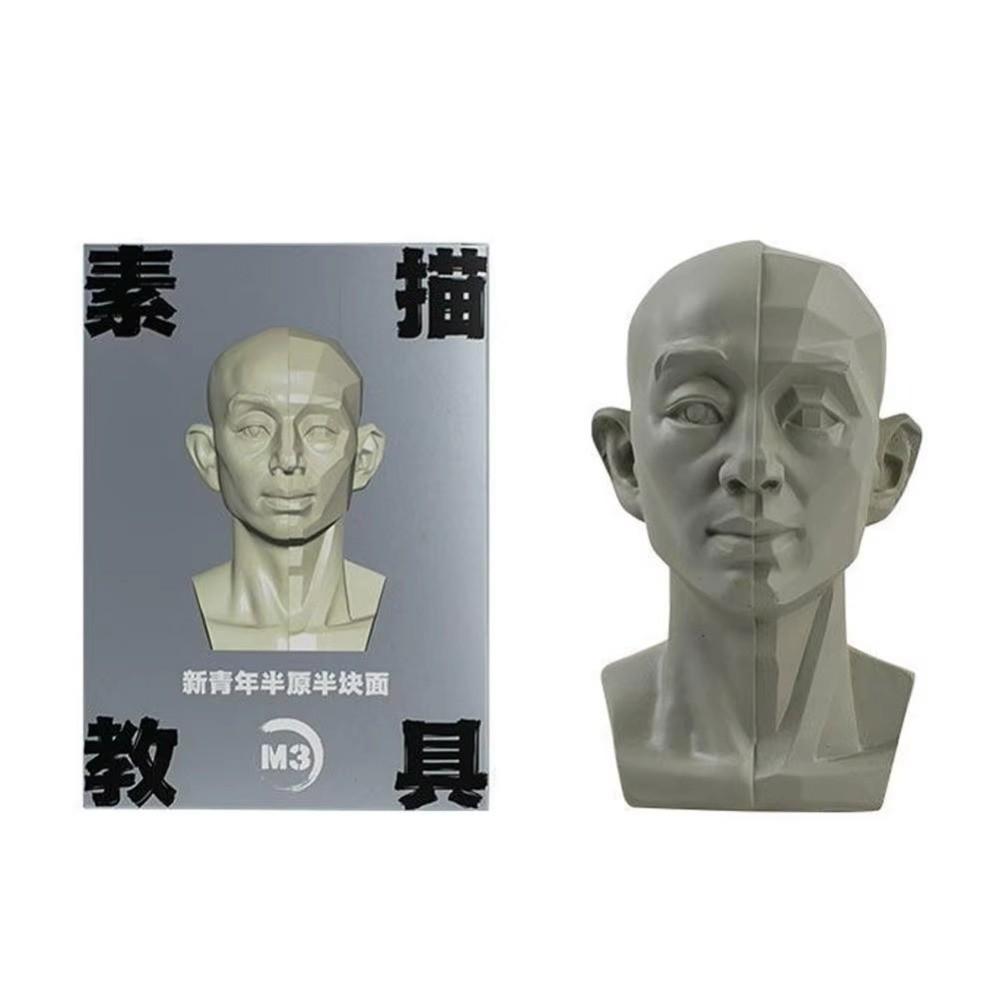 Натюрморт Орнамент Плоская Модель Головы Смола Эскиз Живопись Скульптура для Начинающих Художников