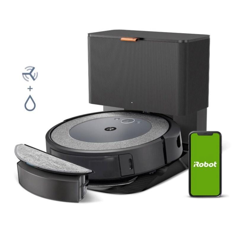 iRobot Roomba Combo i5 Gray Robot Vacuum Cleaner