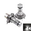 Светодиод 100 Вт H4 8000K 20-светодиодный белый с двумя лампочками-фара дальнего-ближнего света-лампа 2P/комплект