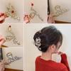 Dragon Shaped Hair Clips Chinese Style Rhinestone Hairpin Fashion Hair Claw  Gift
