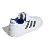 Adidas Neo Grand Court Kids Comfortable Low-Top Sneakers Kids Sneakers White Green GV6809