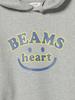 Beams Heart Women's College Smile Hoodie, Black, One Size