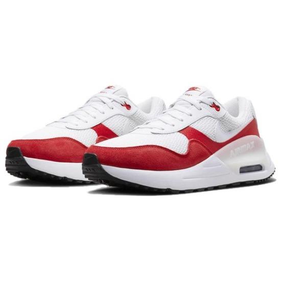 Nike Air Max SYSTM Low Белый Университетский Красный - DM9537-104