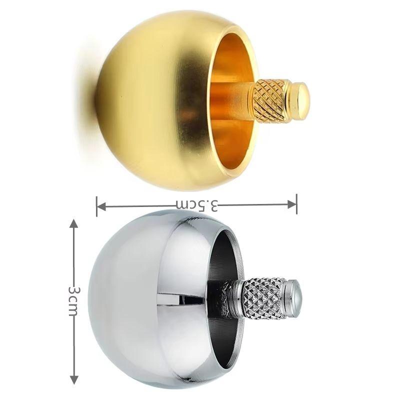 Металлическое кольцо-гироскоп с грибовидной головкой, антистресс для детей, простые ямочки, спиннер для рук, антистресс, поп-ит, антистресс