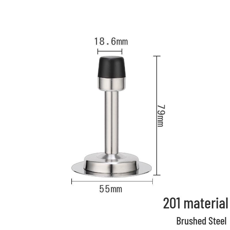 Самоклеящийся противоударный стопор для двери и присоска-бампер для безопасного входа и дверей ванной комнаты
