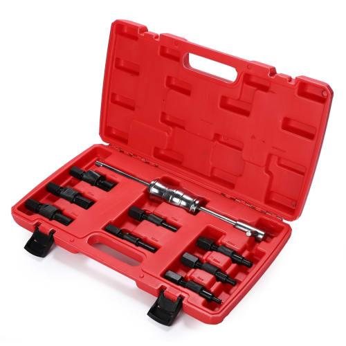 9-Piece Blind Inner Bearing Puller Set with Slide Hammer, Internal Tool Kit for 8-32mm Bearings (Inner Bearing Puller)